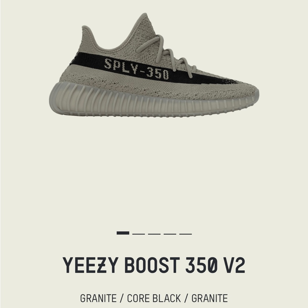 Yeezy Boost 350 V2 Granite - Picture 5 of 7